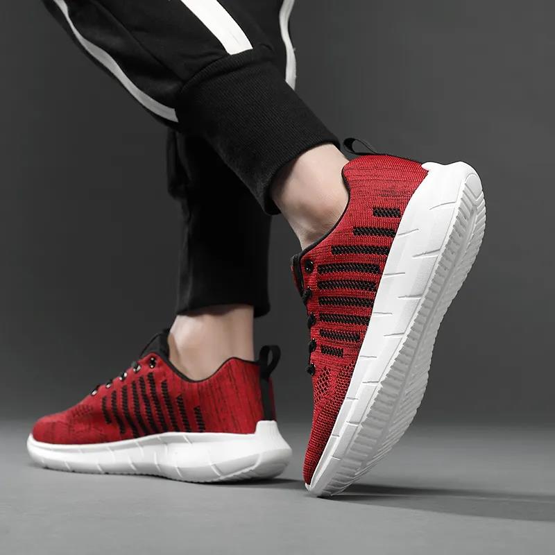 Shoes Men and Summer Breathable Large Size Men's Sports Casual Shoes Mesh Running Shoes