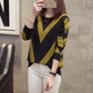 Autumn and Winter Round Neck Women's Sweater Loose Thick Casual Bottoming Sweater