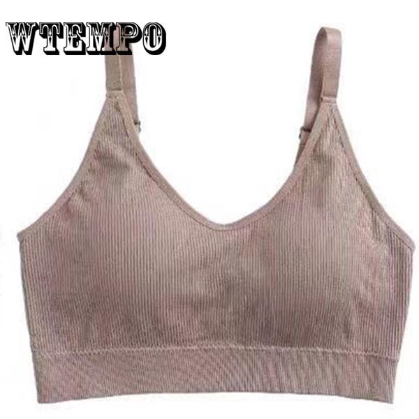 1/2 Piece of Lace Sling Beauty Vest Gathered Without Steel Ring Marks Thin Sports Tube Bra Underwear