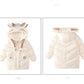 Girls' Warm Cotton Coat Korean Style Disposable Bright Cotton Clothes Children's Thick Winter Clothes Mid-length Girl's Cotton-padded Jacket