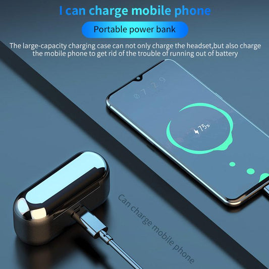 Bluetooth 5.0 Earphone Wireless Headphones Earphones TWS Headset Earbuds Handsfree with Charging Box