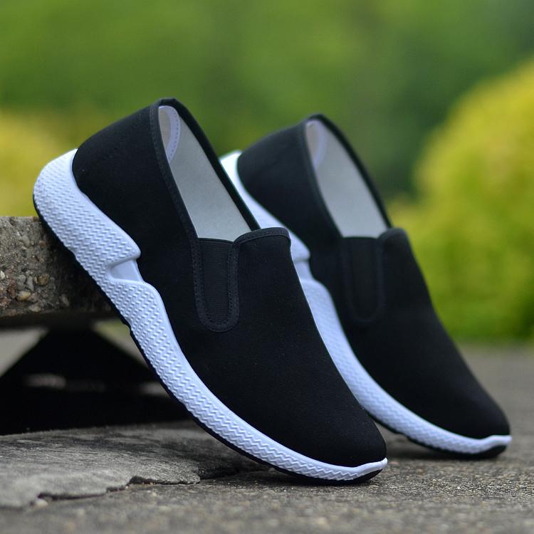 Old Beijing Shoes Men's Shoes Summer Breathable Casual Work Shoes Dad Shoes Men's Shoes