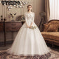 Formal Sexy Sweetheart Lace Ball Gown Wedding Dress Fashion vestido de noiva Floor-Length