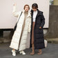 Ankle-length Cotton-padded Jacket Women Korean Style Loose Down Padded Jacket