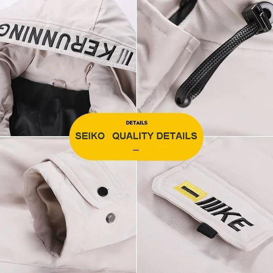 Cotton-padded Jacket Male Students Korean Version of The Short Section of The Winter Youth Thickened Warmth Hooded Trend