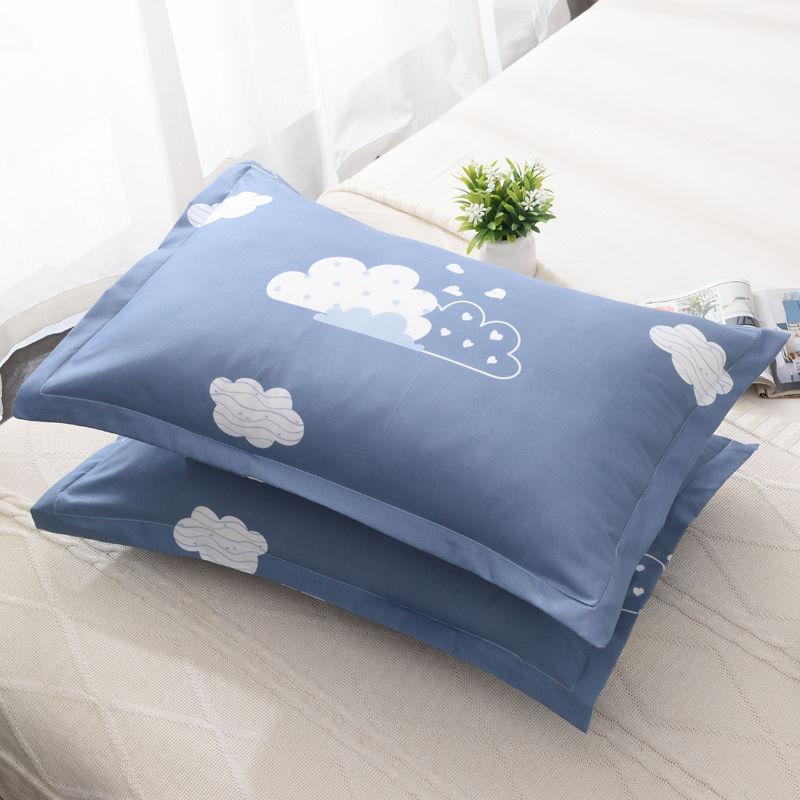 A Middle Pillow Genuine Pillow Core Adult Wedding Home Hotel Student Pillow with Pillowcase