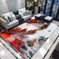 3D Household Yoga Rug Mat Retro Chinese Style Carpets Living Room Bedroom Study Bedside Carpet Decor