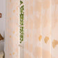Small Fresh Pink Gauze Curtain Dandelion Butterfly Cotton Linen Gauze Shading Breathable Living Room Bedroom Bay Window Gauze Curtain (150×260cm)