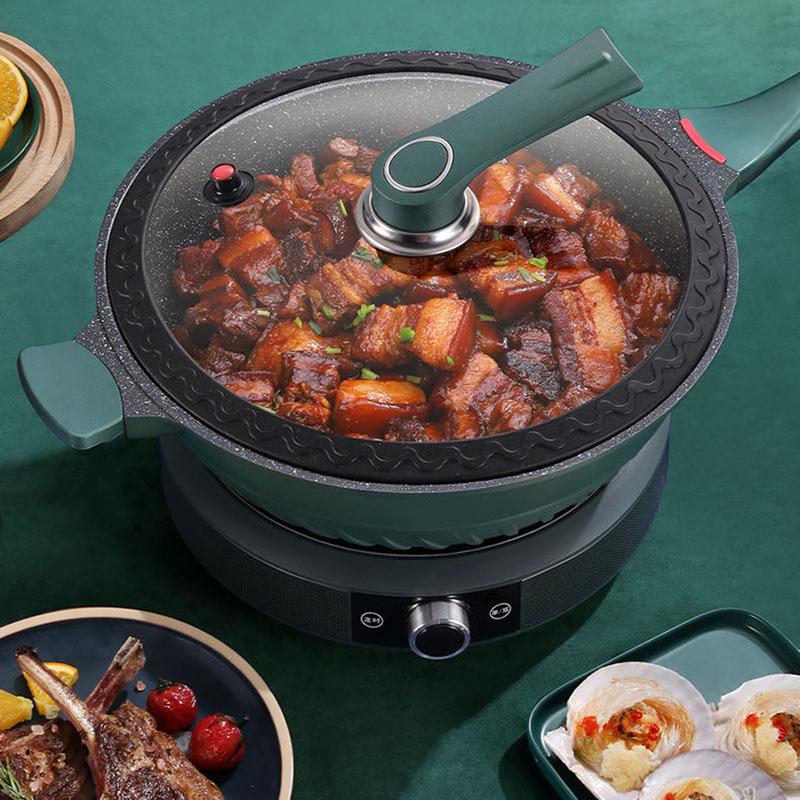 Maifan Stone Non-stick Frying Pans Household Cooking Non-stick Frying Pans Kitchen Supplies Frying Pans