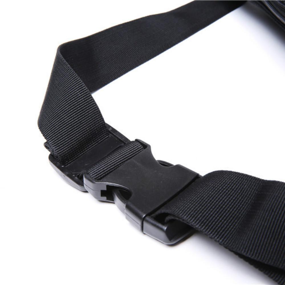 Waist Bag Men and Women Multi-function Chest Bag Messenger Bag Fitness Sports Canvas Shoulder Bag