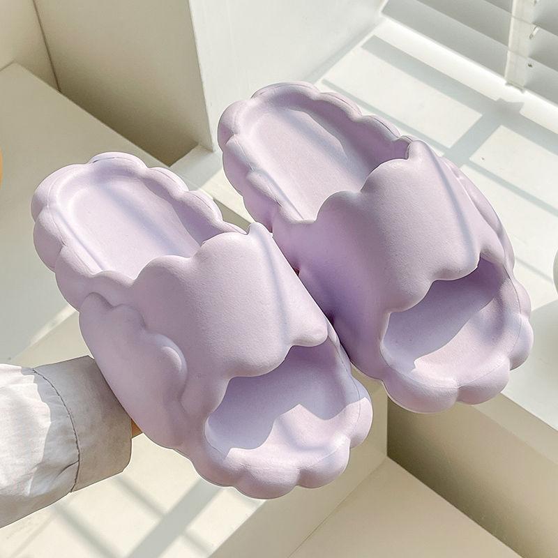 Soft Slippers Women's Summer Home Indoor Thick-bottomed Bathroom Bath Non-slip Couples Household Feces Sense Sandals and Slippers Men