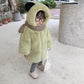 Winter Girls Plus Velvet Padded Jacket Windproof and Warm Children's Top