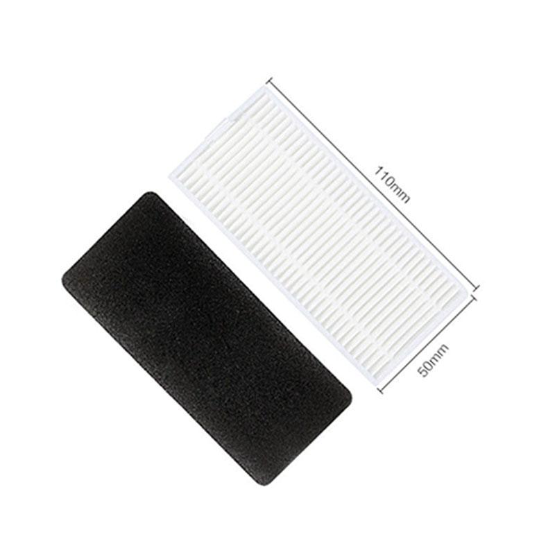 Replacement Parts for Robot Vacuum Cleaners Cobos Sweeping Robot Accessories Lele Lingyun DN621+DN620/DH35/45 Hypa Side Brush Rolling Brush Set