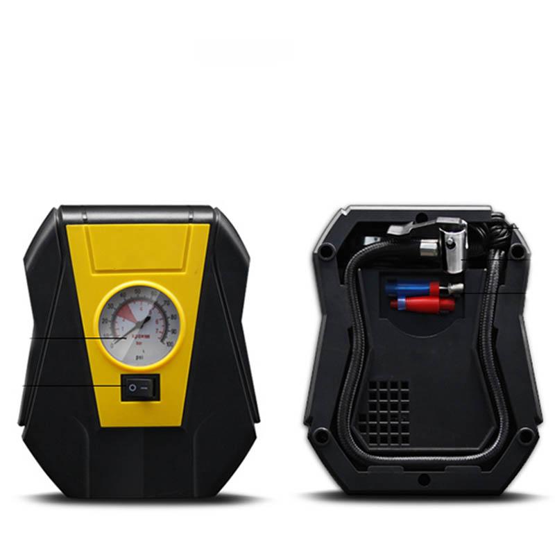 Car Inflatable Pump 12V Electric Portable Emergency Tire Inflatable Pump Small Fast Inflatable Multi-function Universal Automobile Reinforcing Pump