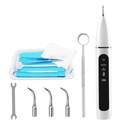 Dental Calculus Remover Ultrasonic Dental Scaler Tooth Cleaning Device Tooth Smoke Stains To Calculus Plaque Tooth Whitening Artifact