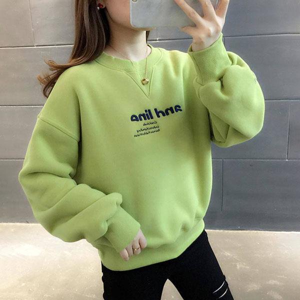 Autumn and Winter Short Thick Sweater Student Loose Warm Blouse Casual Fashion Jacket