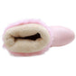 Snow Boots Short Plush Fleeces Square Heel Round Toe Slip On Solid Mid Calf Butterfly Knot Winter Boots Woman