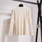 Two-piece Sling Dress Early Autumn Lady Light Mature Wind Waist Waist Small Lady Long Dress Suit