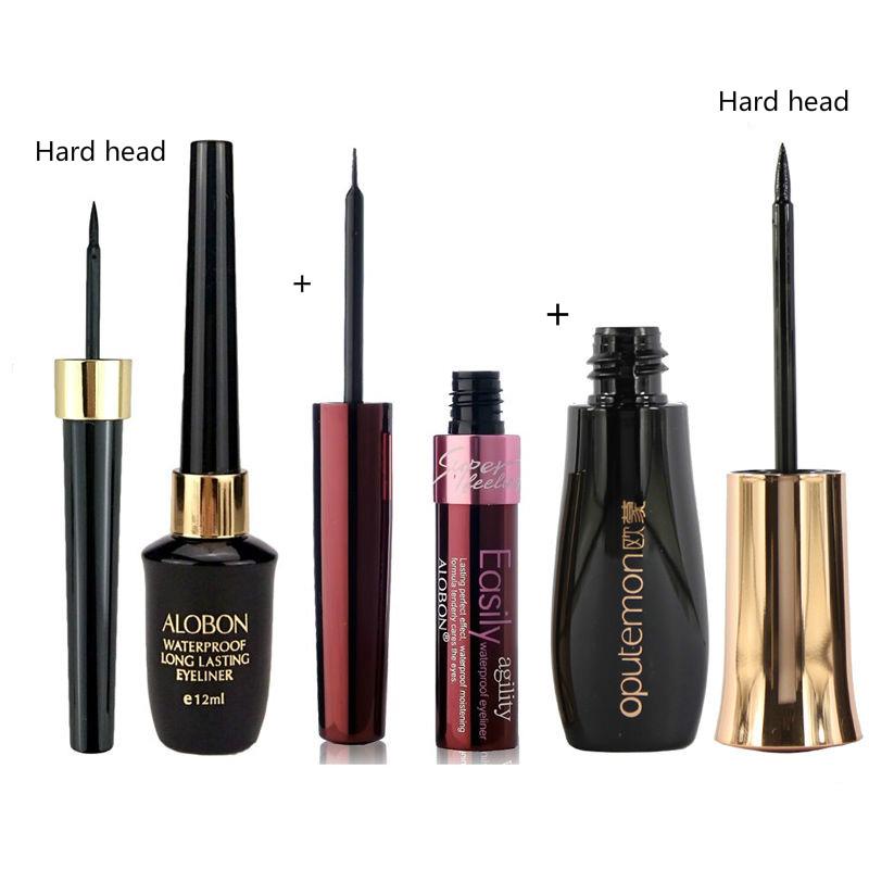Eyeliner is smooth, ultra-fine soft tip, black pen, fast-drying long-lasting non-staining eye makeup