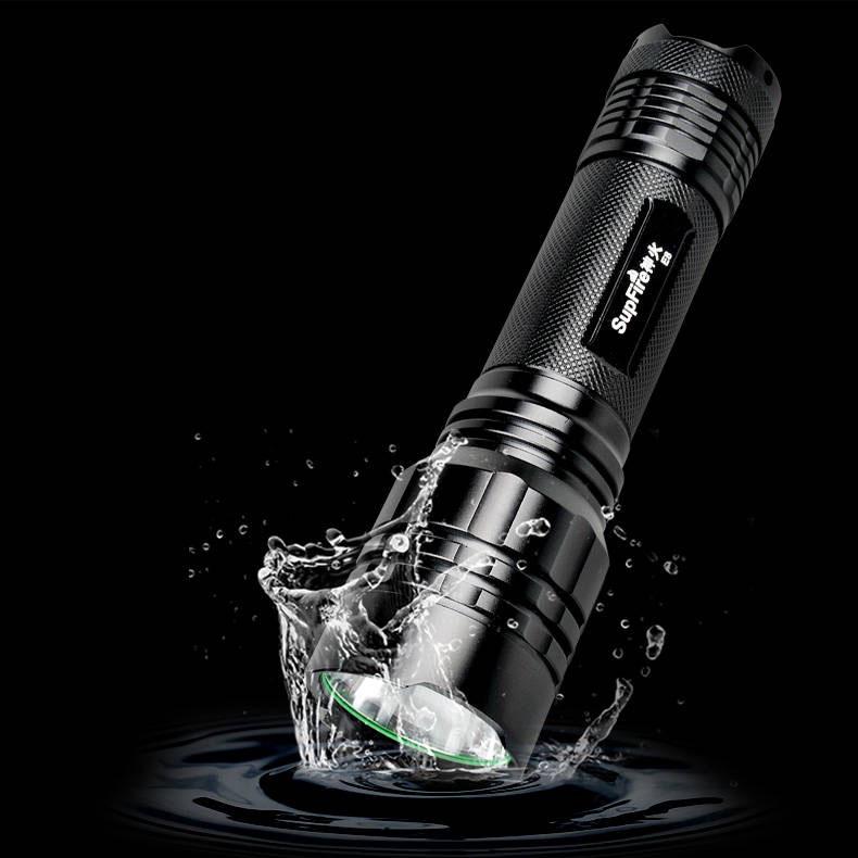 E8 Bright Flashlight Rechargeable Super Bright Special Forces Waterproof 5000 Multi-function Long-range Outdoor Bright Light