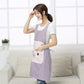 Apron Women's Anti-fouling and Oil-proof Kitchen Dressing Overalls Waist Dressing Apron Kitchen Restaurant Apron Daily Necessities