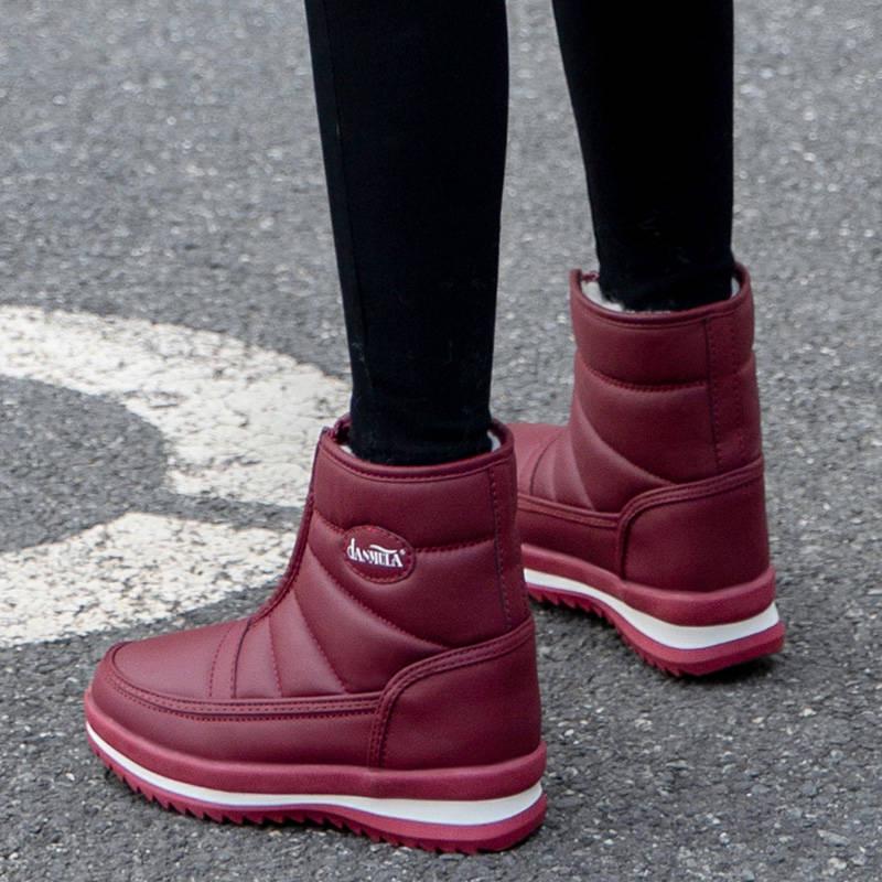 Women Boots Waterproof Winter Shoes Women Snow Boots Platform Keep Warm Ankle Winter Boots