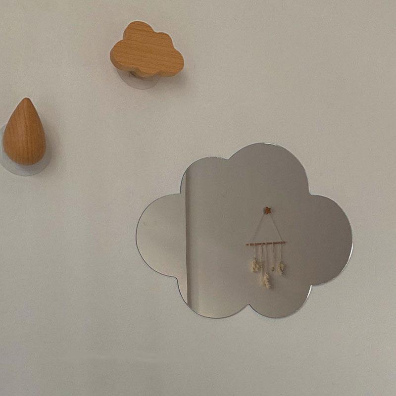 Irregular Mirror Simplicity Single Makeup Mirror Desktop Creative Travel Dormitory Bedroom Home Decoration