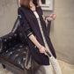 Spring and Autumn Loose Casual Sweater Mid-length Knitted Cardigan Jacket Women Fashion Simple Women's Jacket