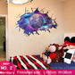 12 Kinds Solar System Planets Wall Stickers For Kids Room Universe 3d Stickers Kids Room Decoration