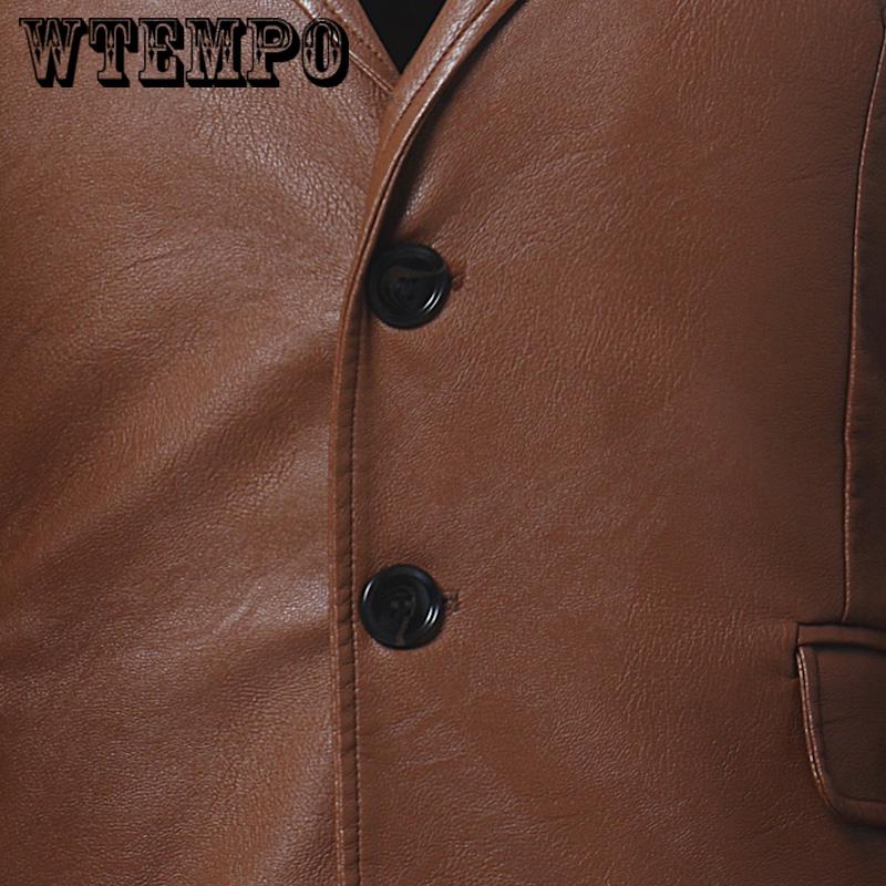 Arrival Leather Jackets Men's Jacket Outwear Men's Coats P U Jacket Coat