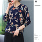 Autumn Winter Bohemian Floral Print Sweater Women Short Knit Bottoming Sweater Pullover Loose Plus Size  Wool Blend Jumper