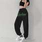 Summer Sports Pants Women Loose Personality Letter Beam Pants Tide Men and Women with The Same Paragraph Jazz Dance Harem Pants