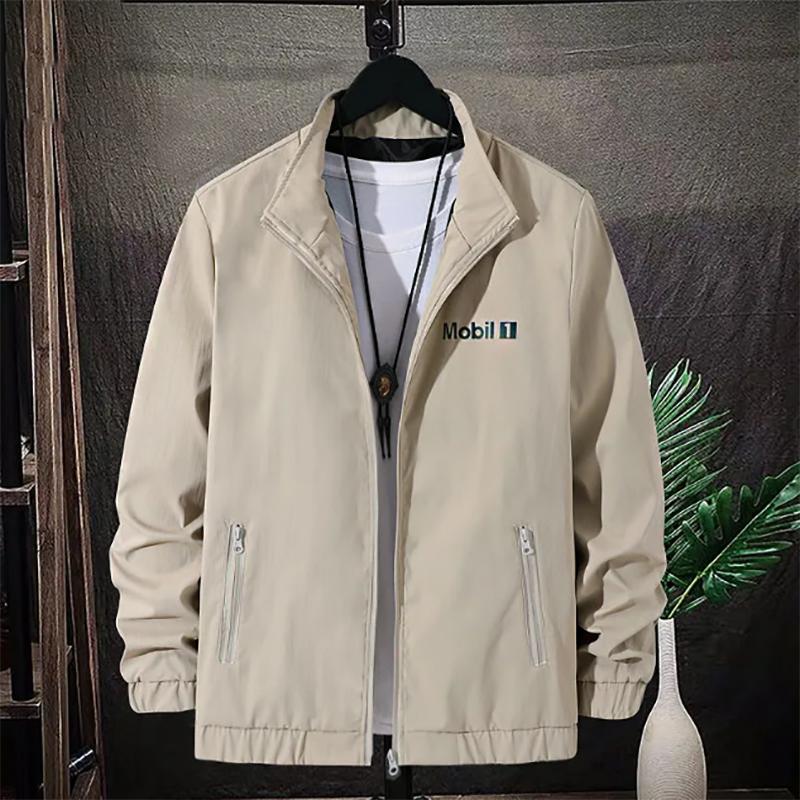 Jacket Men's Autumn and Winter Young Casual Loose Trend Men's Jacket Warm Outerwear Men