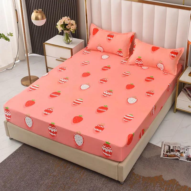 Four Seasons Universal One-piece Mattress Cover Non-slip Fixed Bed Cover Simmons Mattress Dust-proof Protective Cover Fully Surrounded