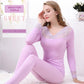 Qiuyi Long Trousers Women Thin Suit Self-heating Thermostatic Lace Sexy Body Thermal Underwear