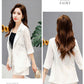 Suit Jacket Female Temperament Spring and Summer Three-quarter Sleeve Thin Shorts Casual Suit Professional Suit Two-piece Casual Suit