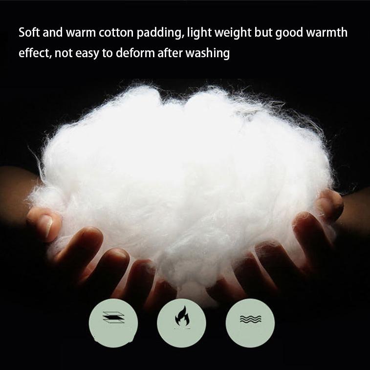 Winter Warm Cotton-padded Jacket Hooded Women's Cotton-padded Jacket Long Over-the-knee Cotton-padded Jacket Winter Thick Warm Jacket Loose and Casual