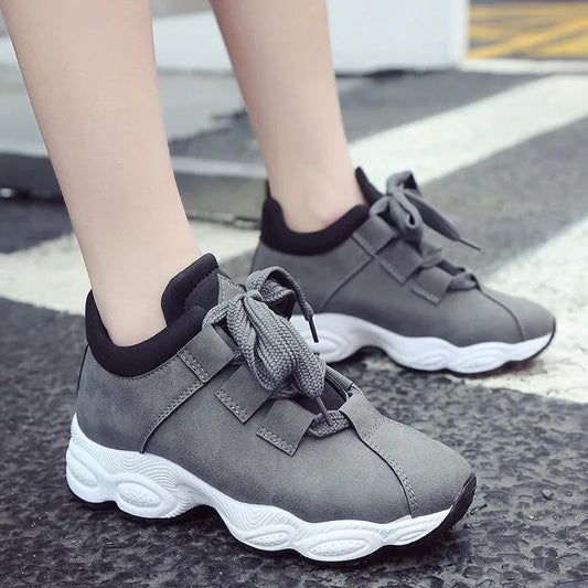 Autumn and Winter Plus Velvet Women's Shoes Warm and Comfortable All-match Casual Flat Shoes