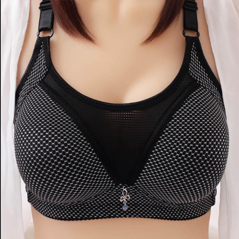 Women's Sexy Tube Top Large Size Full Cup Thin Section Breathable Lightweight Anti-sagging Gathering Close-Up Breasts Without Steel Rings Bra