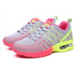 Women Walking Shoes Running Mesh Shoes Fashion Platform Slip-On Sneaker Air Cushion Gym Modern Dance Shoes