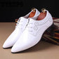British style pointed shoes business casual shoes men's large size shoes fashion bright