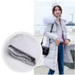 Ladies winter padded coat long over the knee fur collar hooded down padded jacket Slim thick warmth Parka Coat