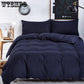 4pcs/set Solid Color Bedding Set Duvet Cover Bedding Sheet Pillowcase 4 Pieces Set