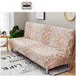 All-inclusive Folding Sofa Bed Cover Tight Wrap Magic Sofa Cover  Printed Stretch Couch Cover Without Armrest