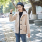 Granular Cashmere Sheep Shearing Coat Lamb Wool Thickened Cotton Imitation Fur Coat Casual Loose Women's Coat