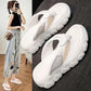 Flip-flops Women's Outer Wear Fashion Flip Flops Sandals Summer Cakes Thick-soled Beach Shoes