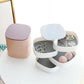 Jewelry Box Portable Storage Organizer Earring Holder Zipper Women Jewelry Display Travel Case