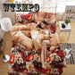 Cartoon Bedding Sets Geometric Pattern Bed Linings Duvet Cover Bed Sheet Pillowcases Cover