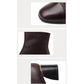 Boots and High-heeled Boots Point Thick with Female Shoe Heels Martin Female Head Layer Cowhide Boot