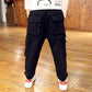 Boys Winter Velvet Pants Casual Trousers Kids Children Fashion Long Pants Baby Elastic Waist Pants